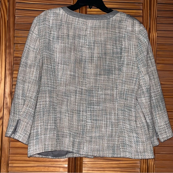 Liz Claiborne Lined Tweed XL Jacket Blazer - Picture 2 of 14